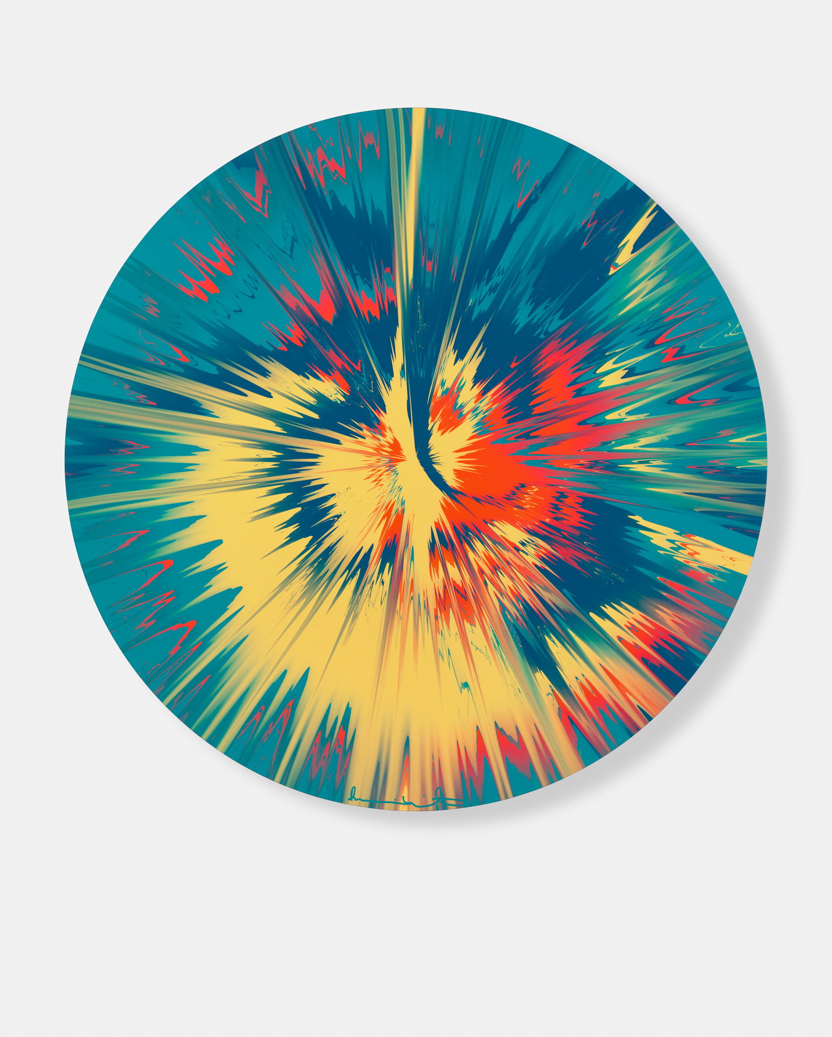 Beautiful, Absolutely Indestructible, Ever Ardent, Bravely Defended, Divinely Revealed Vapor Painting image #1 main image