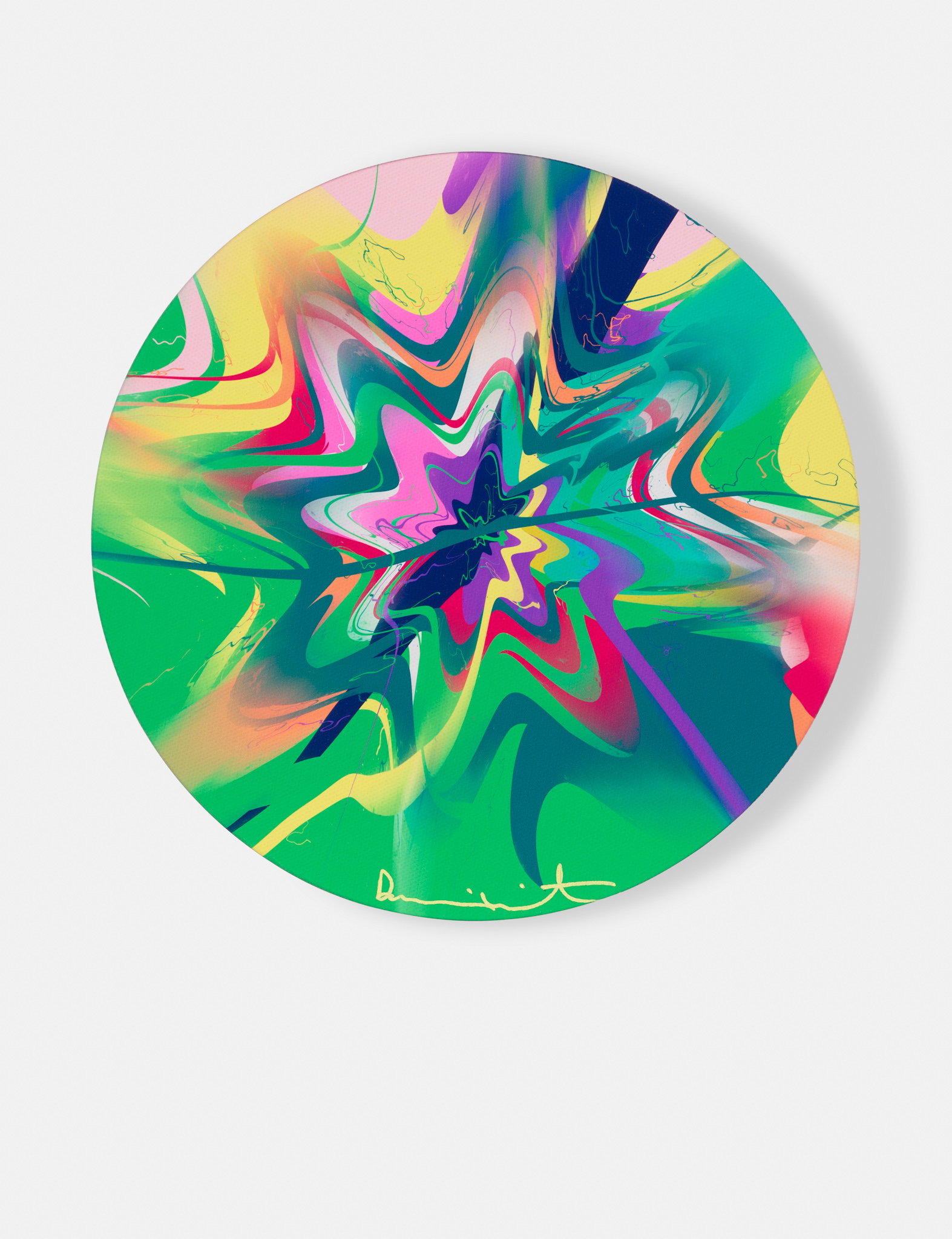 Beautiful, Half Human, Perfectly Ordinary, Yet Delightful, Long Past Aura Painting image #1 main image
