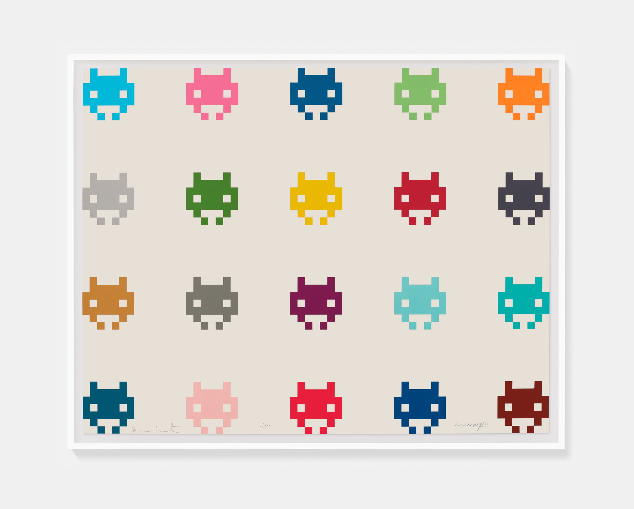 InvadHirst by Damien Hirst & Invader | HENI Editions