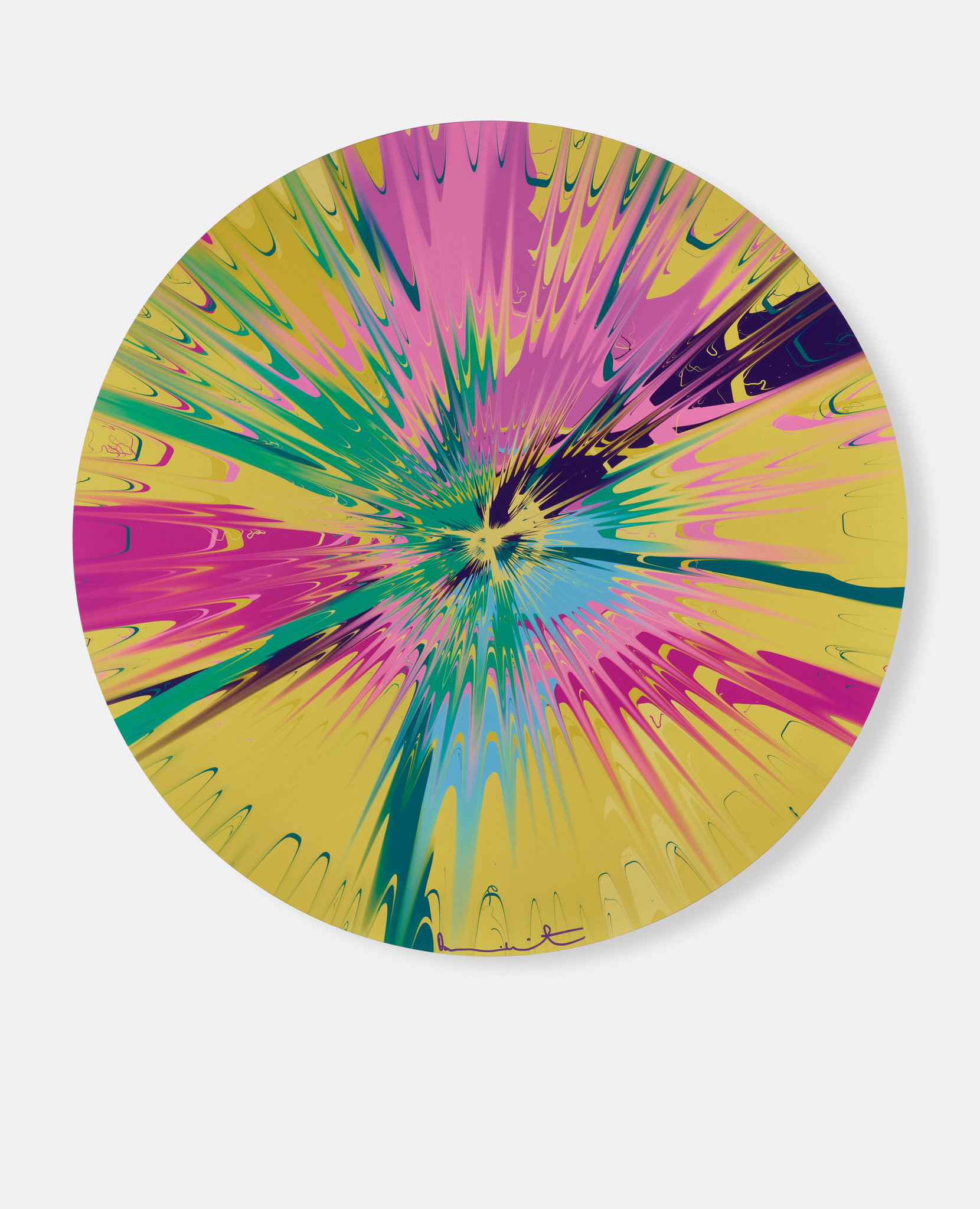 Beautiful, Profoundly Incongruous, Equally Droll, Singularly Rapid, Even Funnier Explosion Painting image #1 main image