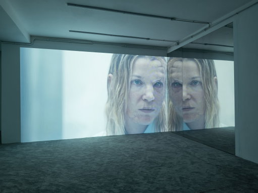 Dorota Gawęda and Eglė Kulbokaitė at Basement Roma