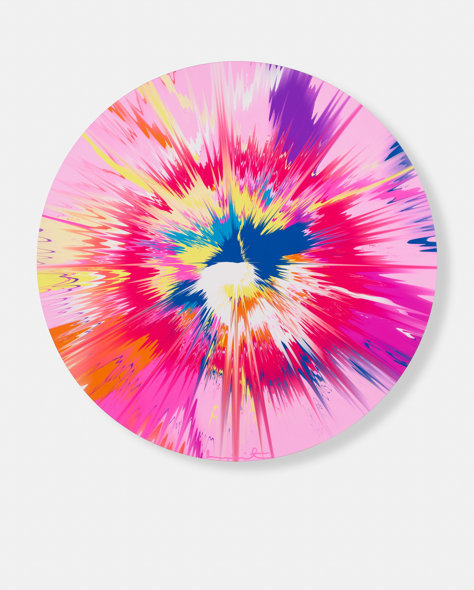 Beautiful, Singing But Noiseless, Ever Unfaltering, Most Harmonious, Soft And Calm Vapor Painting image #1 main image