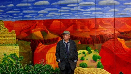 Quote of the day by David Hockney: ‘I think I'm greedy but I'm not greedy for money. I'm greedy for an exciting life’