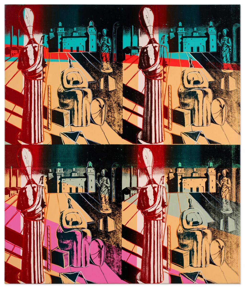 Disquieting Muses (After de Chirico). Image courtesy of Sotheby's