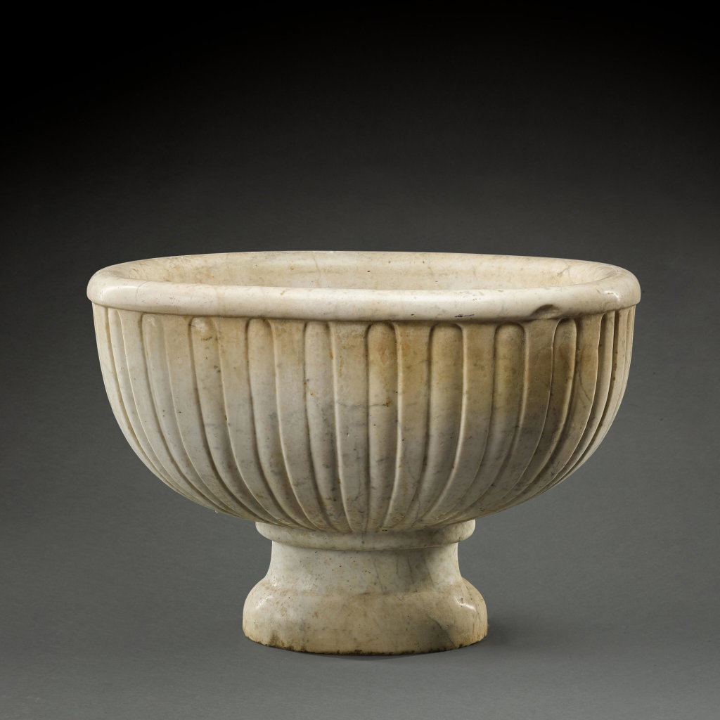 Basin by Italian 16Th Century sold for $23,700 (498% above estimate). Image courtesy of Sotheby's