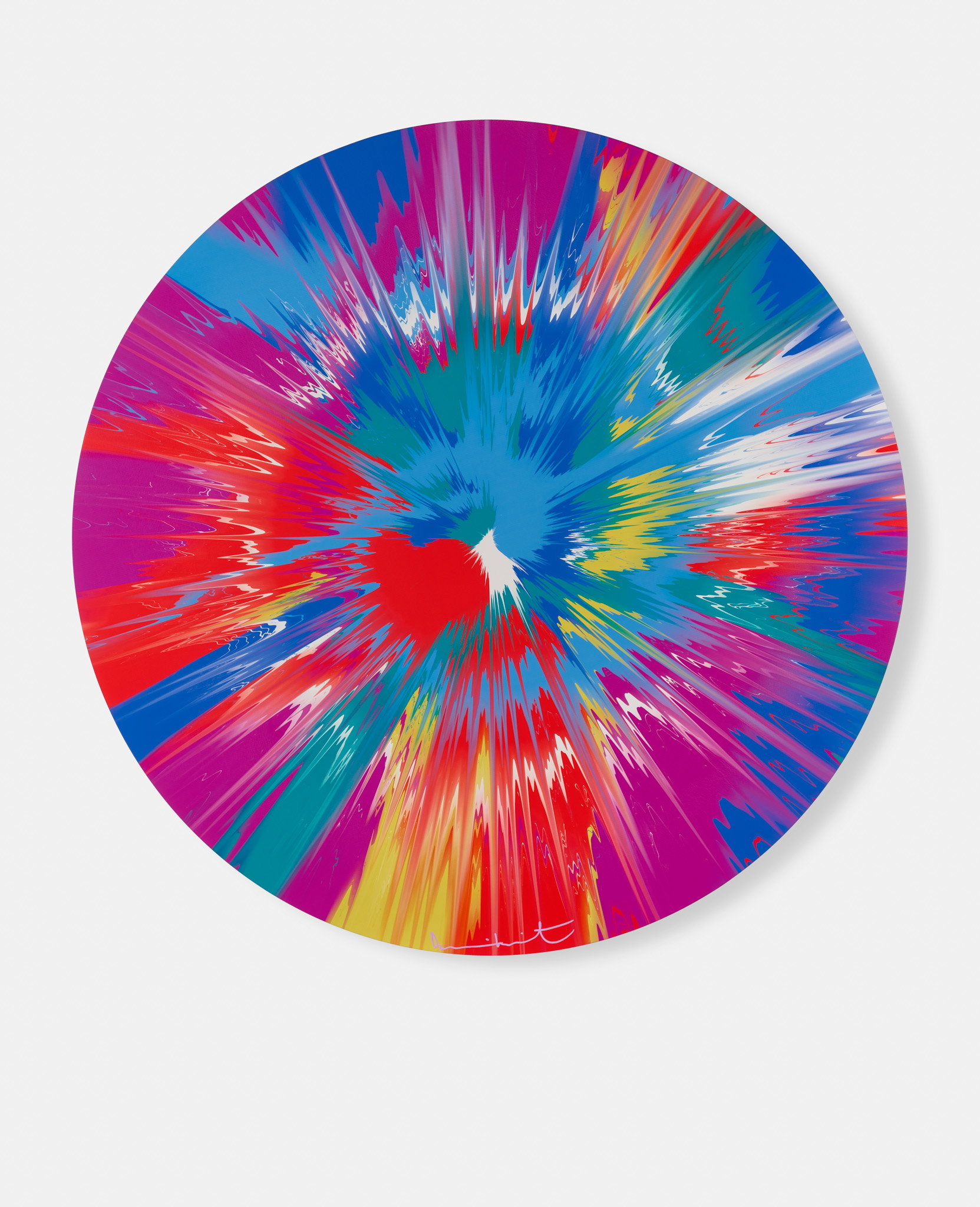 Beautiful, Ethereal-Looking Star-Capped Vapor Painting image #1 main image