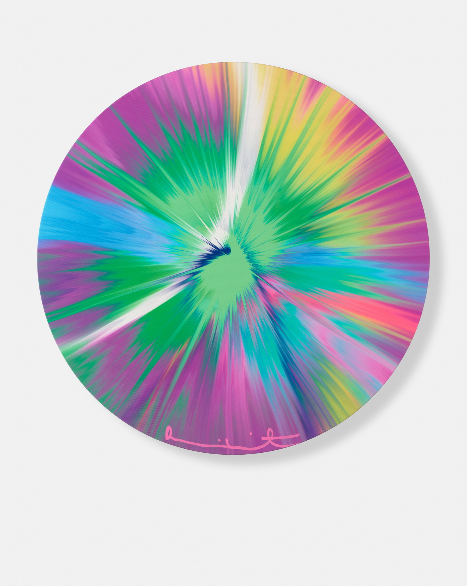 Beautiful, Extremely Interesting, Very Hazy, Richly Adorned, Almost Furtive, Indolent Vapor Painting image #1 main image