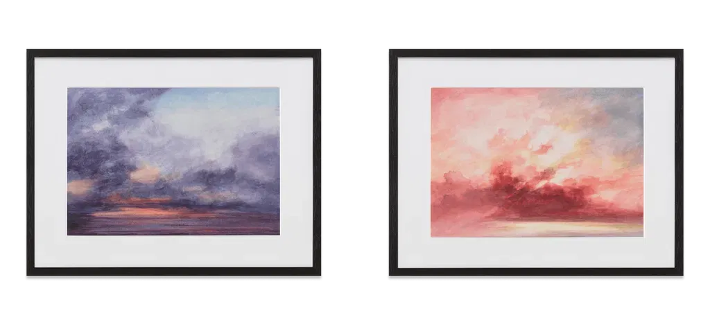 Framed Watercolour paintings