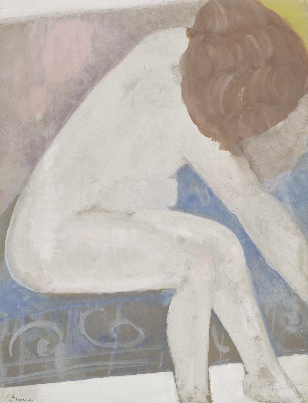 Sans titre (Femme nue assise). Image courtesy of Christie's