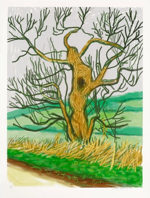 David Hockney Work Heads to Auction