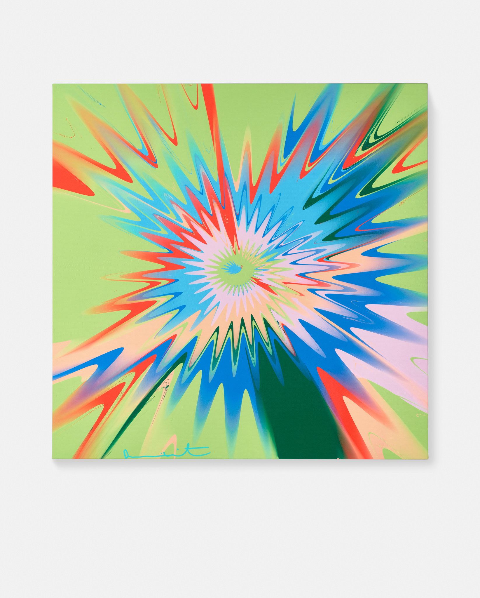 Beautiful, Rill-Crowned Implosion Painting image #1 main image