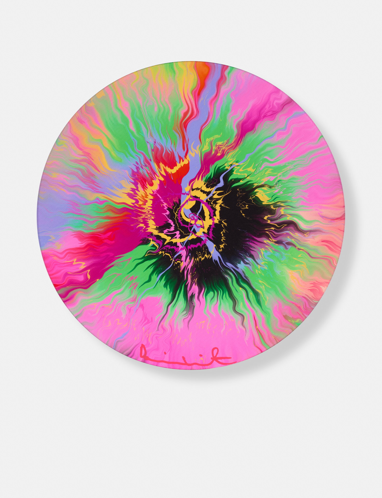Beautiful, Deeply Cherished, Too Ideal Bursting River Painting image #1 main image