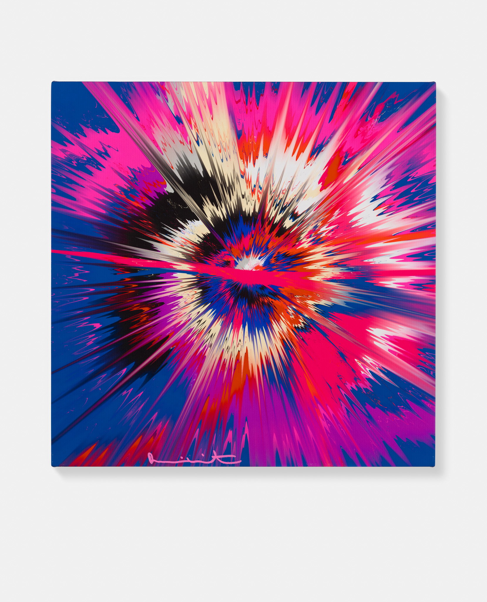 Beautiful, Almost Illusory, Heroic And Hardy Vapor Painting image #1 main image