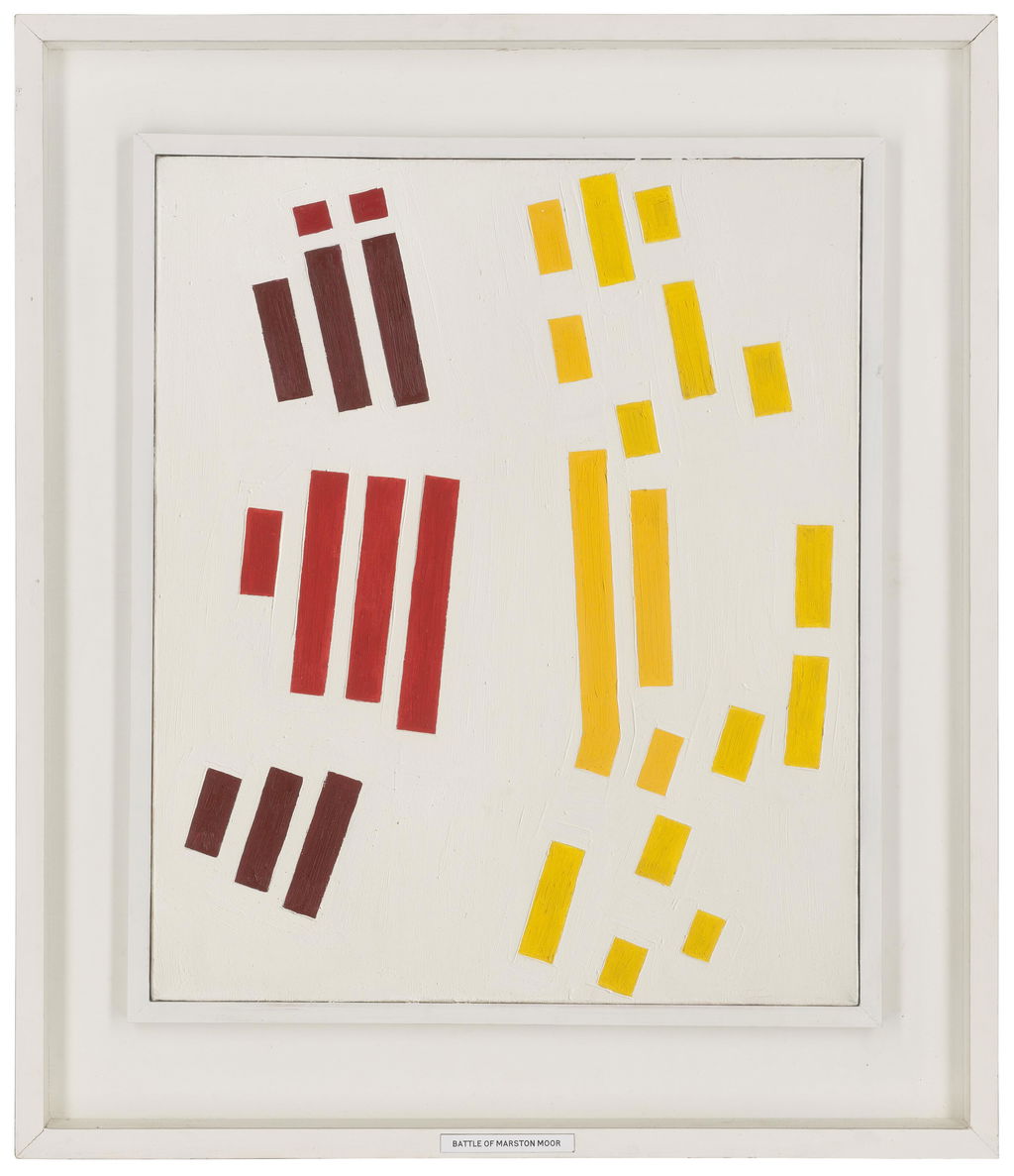 Battle of Marston Moor by Keith Coventry sold for $47,800. Image courtesy of Christie's