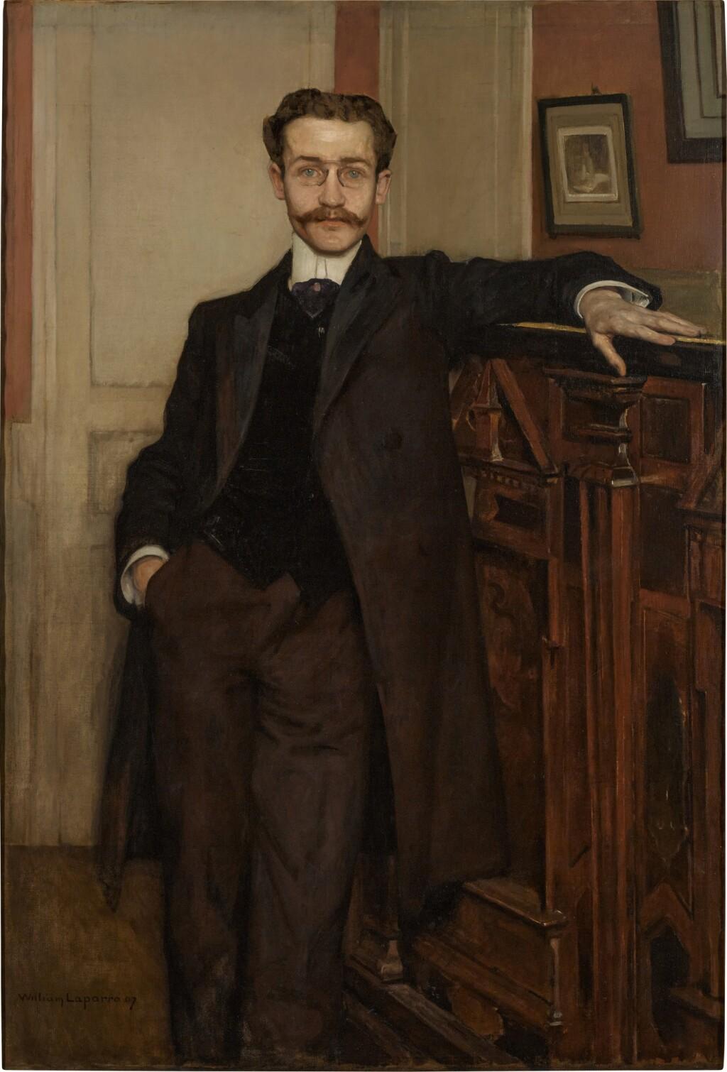 Portrait of Benjamin Landowski (1877–1960). Image courtesy of Sotheby's