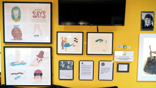 John Lennon's drawings spotted at auction by North East collector displayed in museum