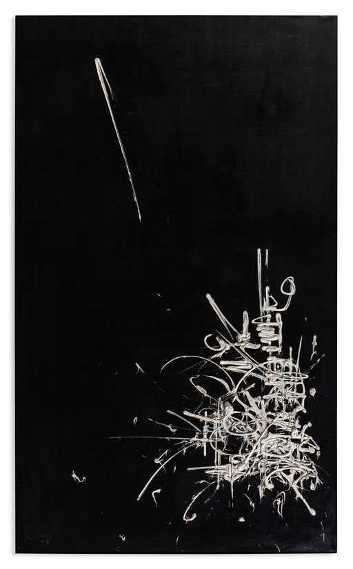 Georges Mathieu Work Heads to Auction