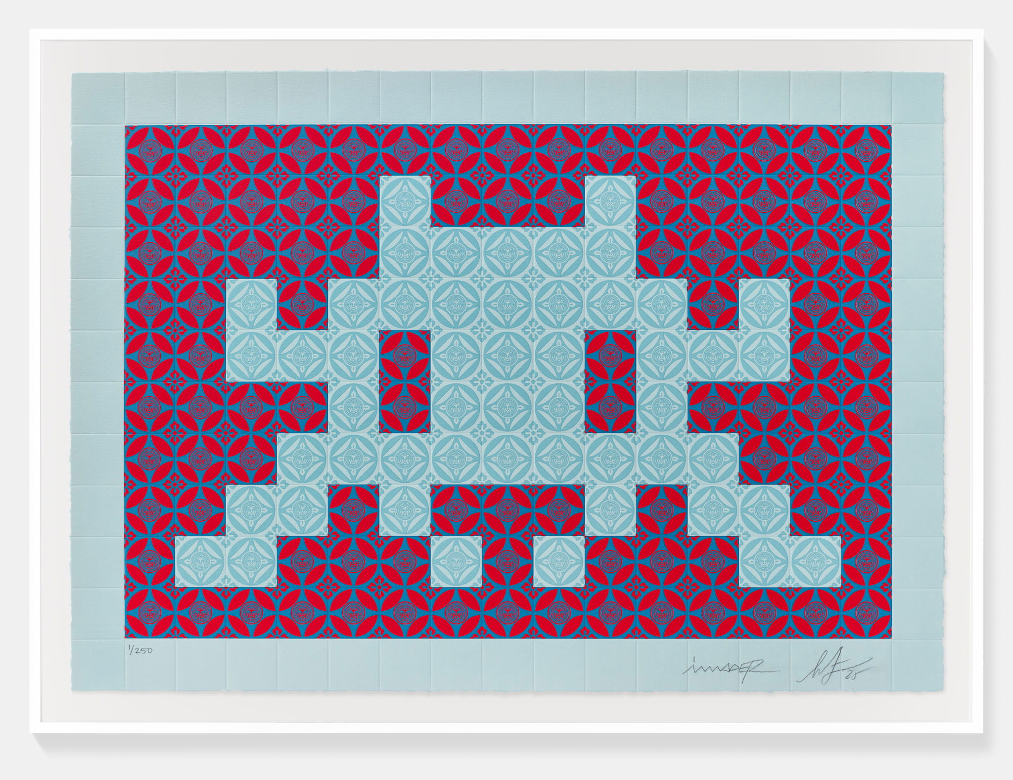 Positive Space/Negative Space (Blue/Red) | HENI Editions