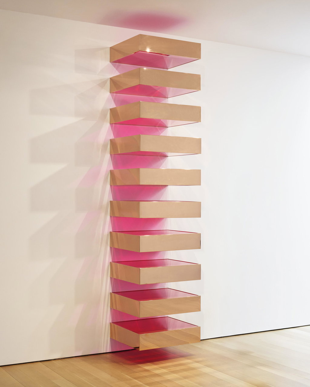 untitled by Donald Judd estimated at $10m (low) to $15m (high). Image courtesy of Christie's