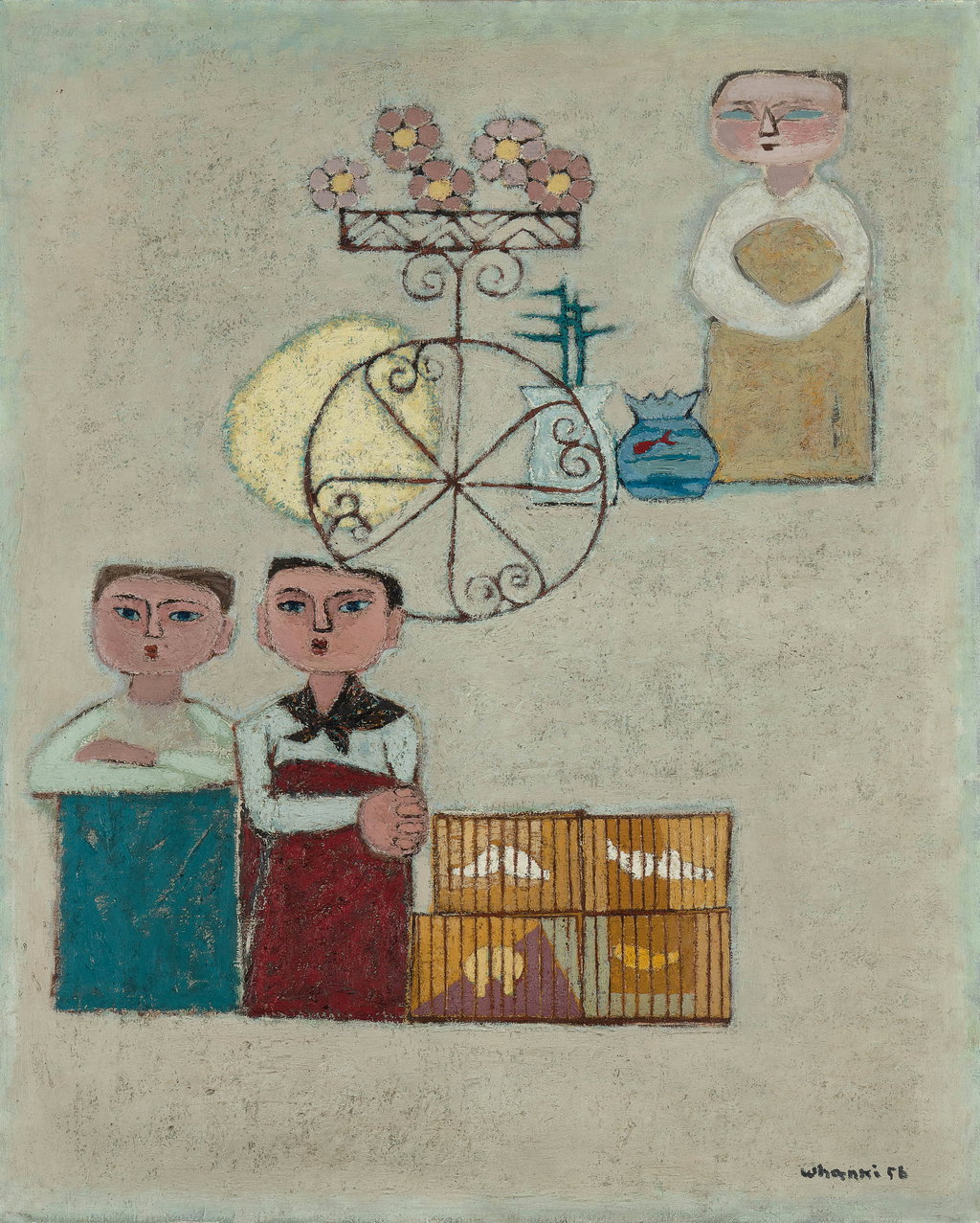 Kim Whanki Work with $1.44m Estimate Heads to Auction
