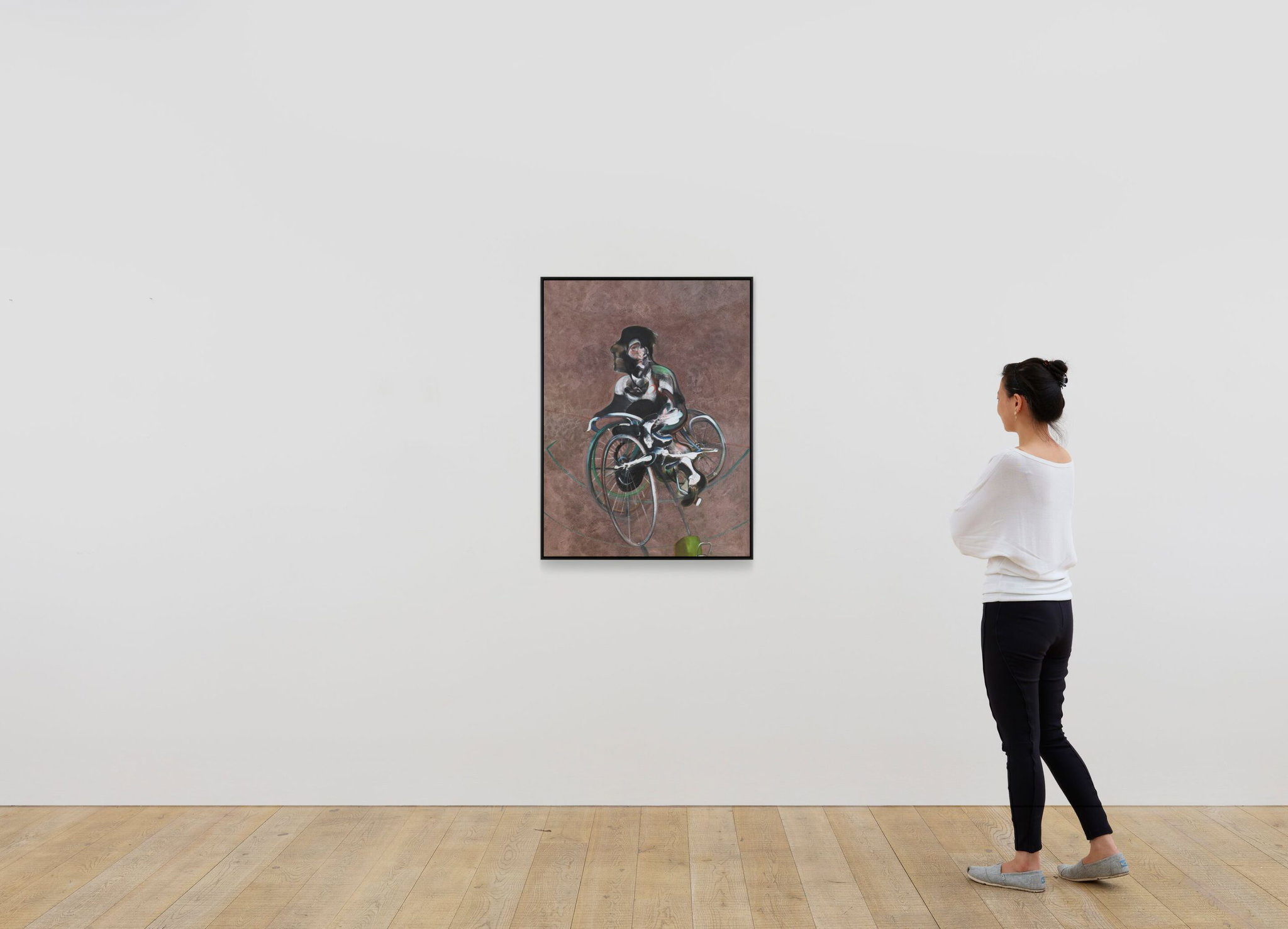 Portrait of George Dyer Riding a Bicycle (Small) scale image