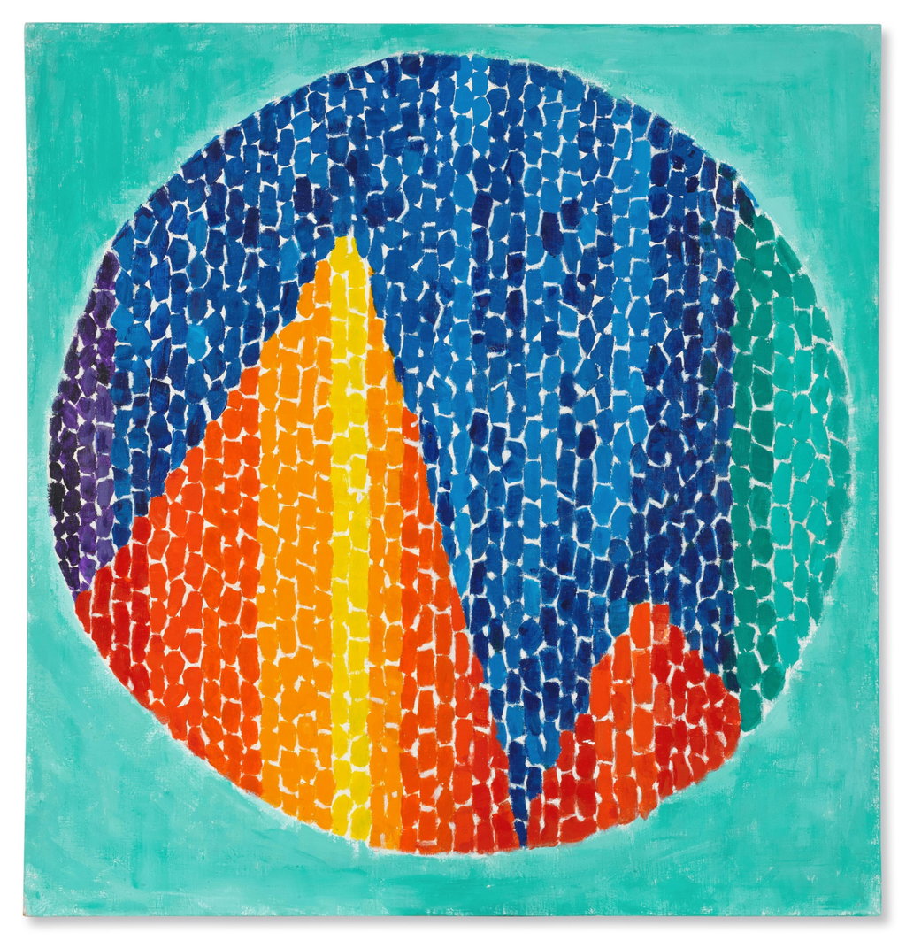 Snoopy Sees Sunrise on Earth by Alma Woodsey Thomas sold for $3.78m. Image courtesy of Sotheby's