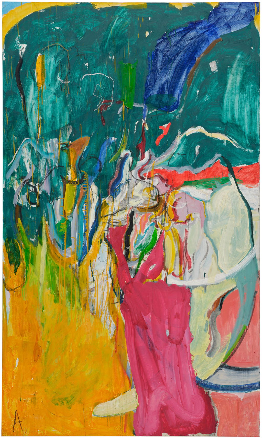 Forest of Dak (1965). Sold for $167,700 in 2025. Image courtesy of Phillips