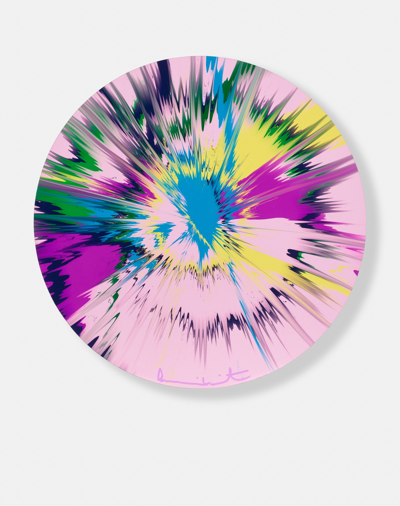 Beautiful, Self Assured, Indescribably Brilliant, Full-Voiced, Unclouded By Emotion Vapor Painting image #1 main image