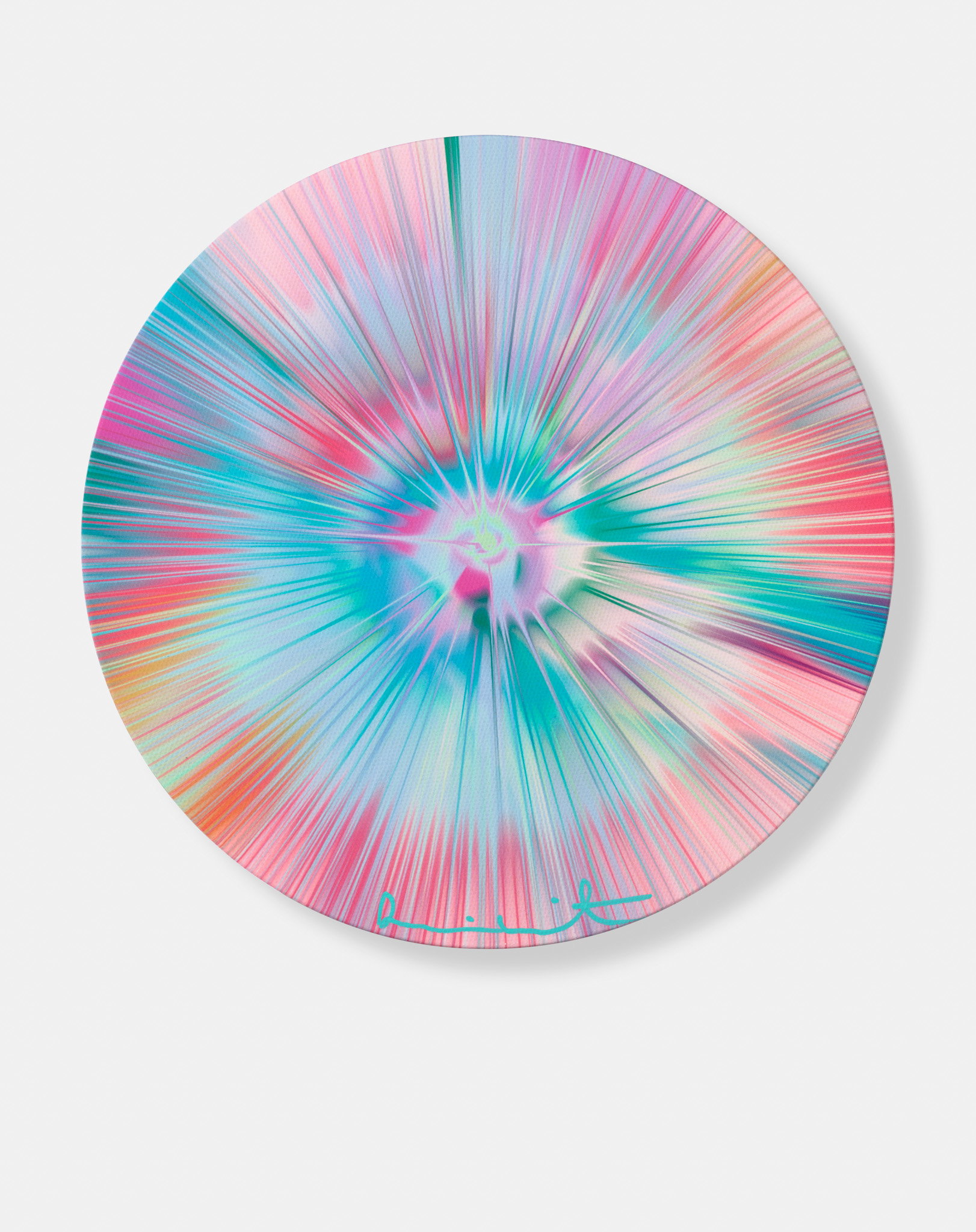 Beautiful, Nearly Happy, No Bright Stars Could Define, Full To Overflowing Tourbillon Painting image #1 main image