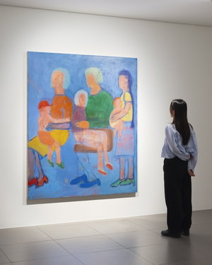 Katherine Bradford’s dreamlike paintings arrive in Seoul