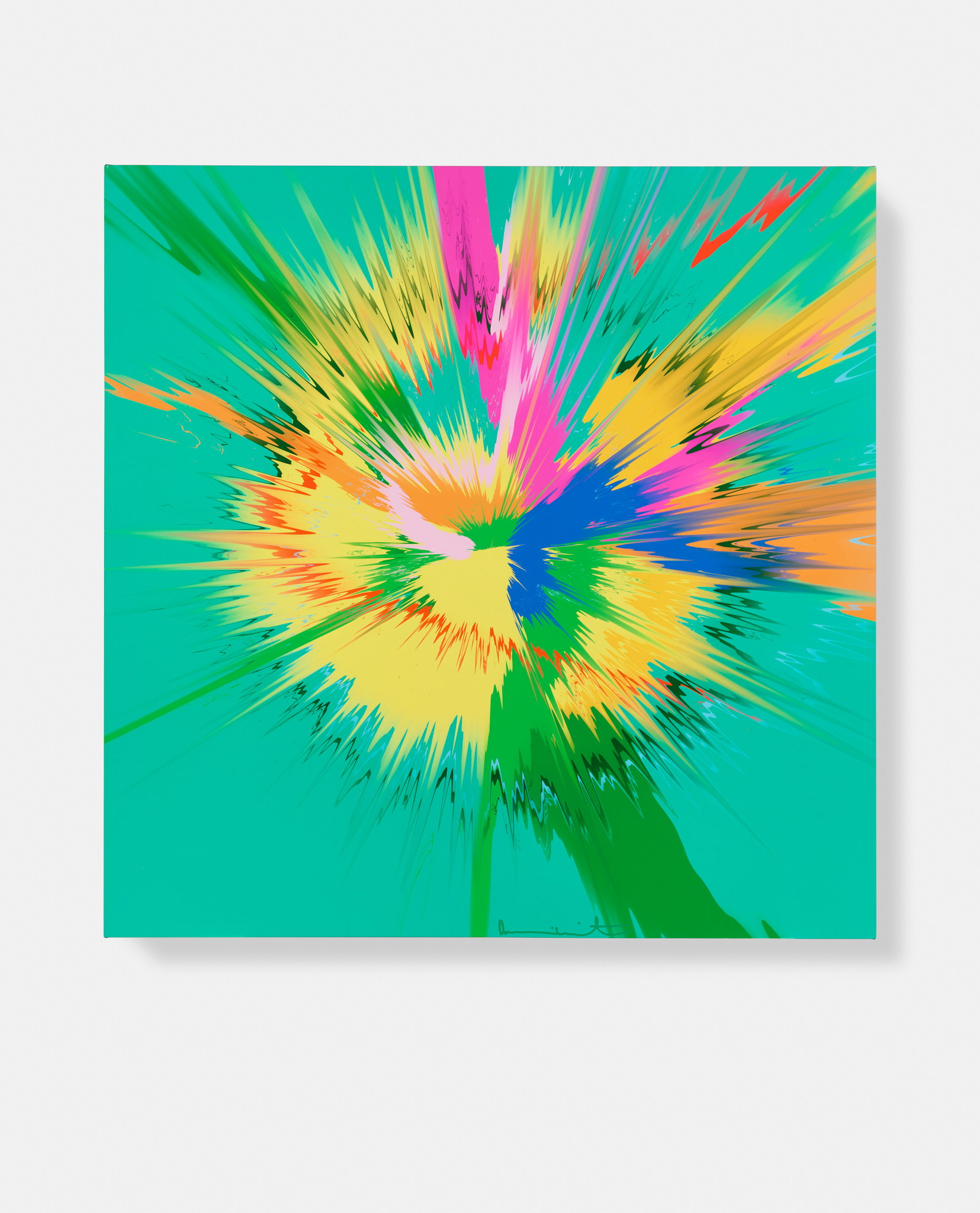 Beautiful, Strange But Glorious, Very Humblest, Eternal And Beneficent Vapor Painting image #1 main image