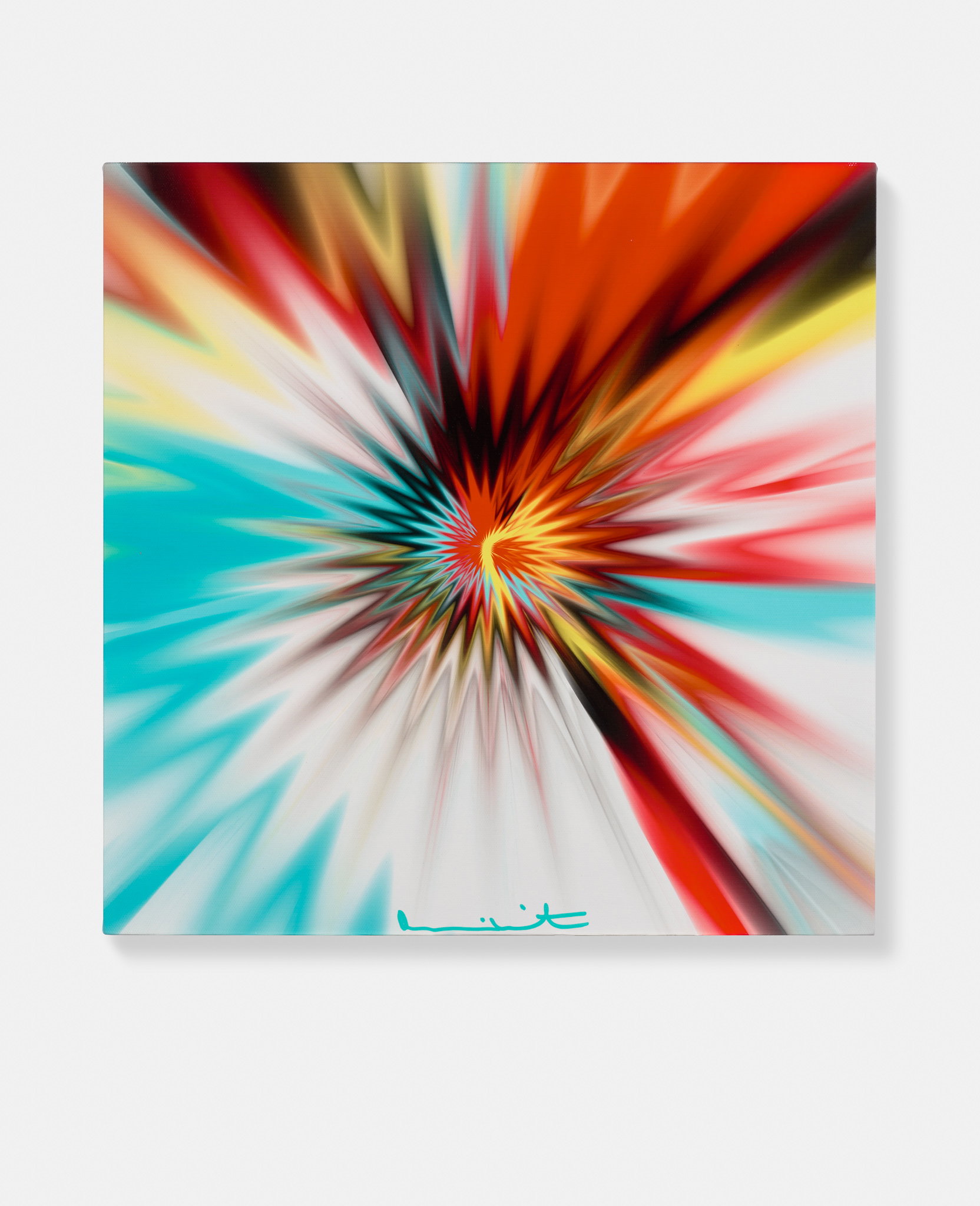 Beautiful, Nay-Satisfied Implosion Painting image #1 main image