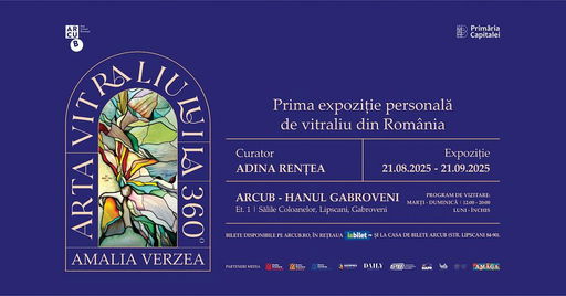 Artist Amalia Verzea to showcase first stained glass exhibition in Bucharest