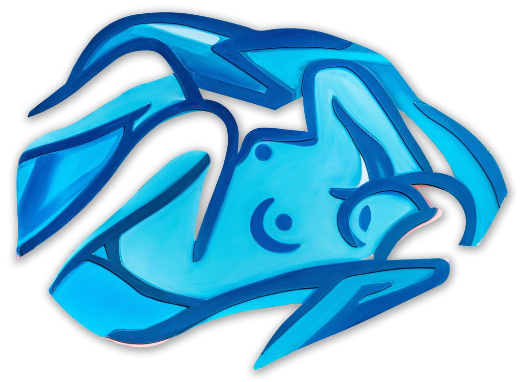 Blue Nude #17. Image courtesy of Sotheby's