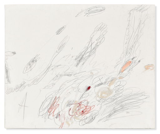 Cy Twombly Work Sells for 55% Above Estimate at Auction
