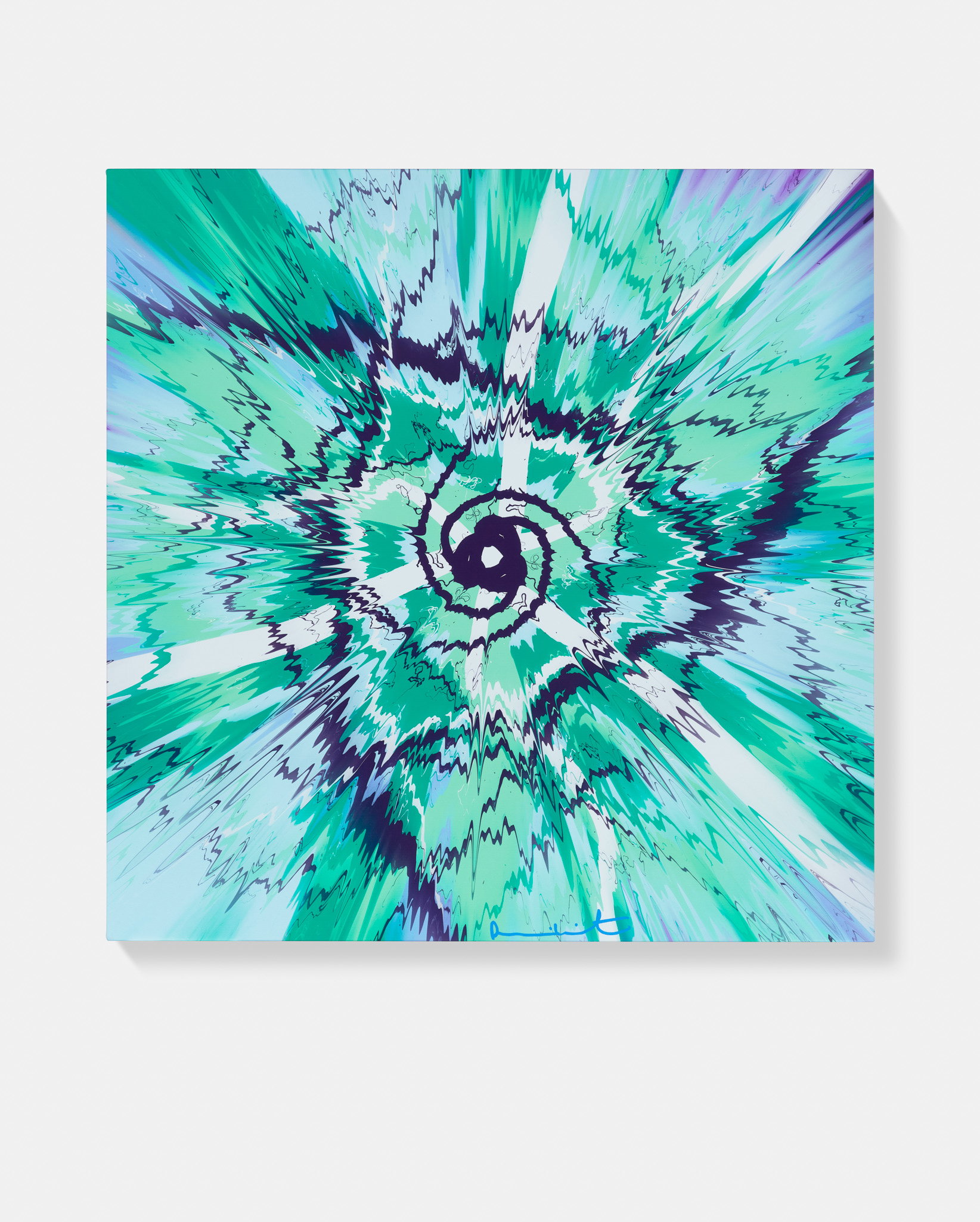 Beautiful, Only Just Attainable, Ever Friendly Galaxy Painting image #1 main image
