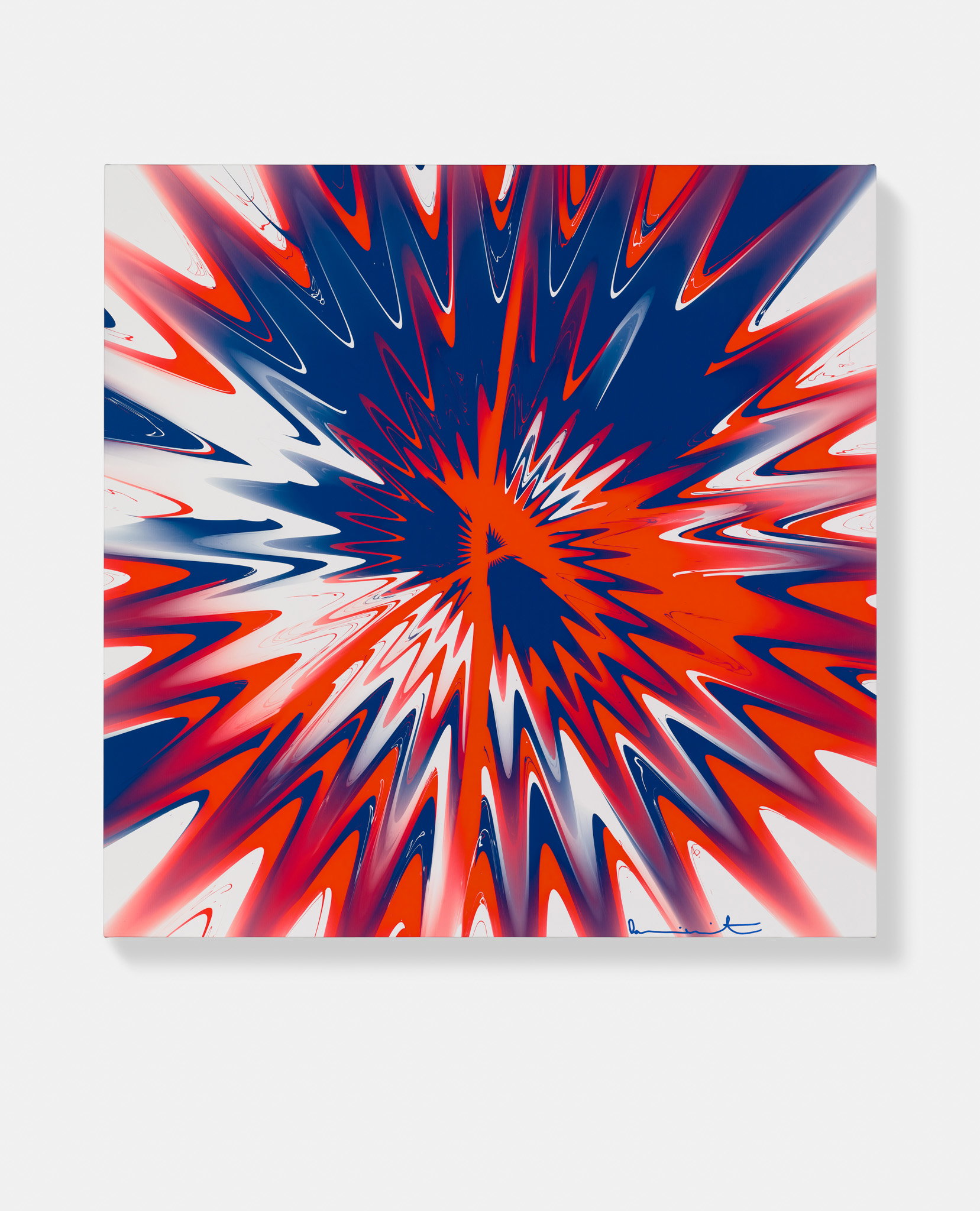 Beautiful, Ever Serene, Uncorrected Implosion Painting image #1 main image