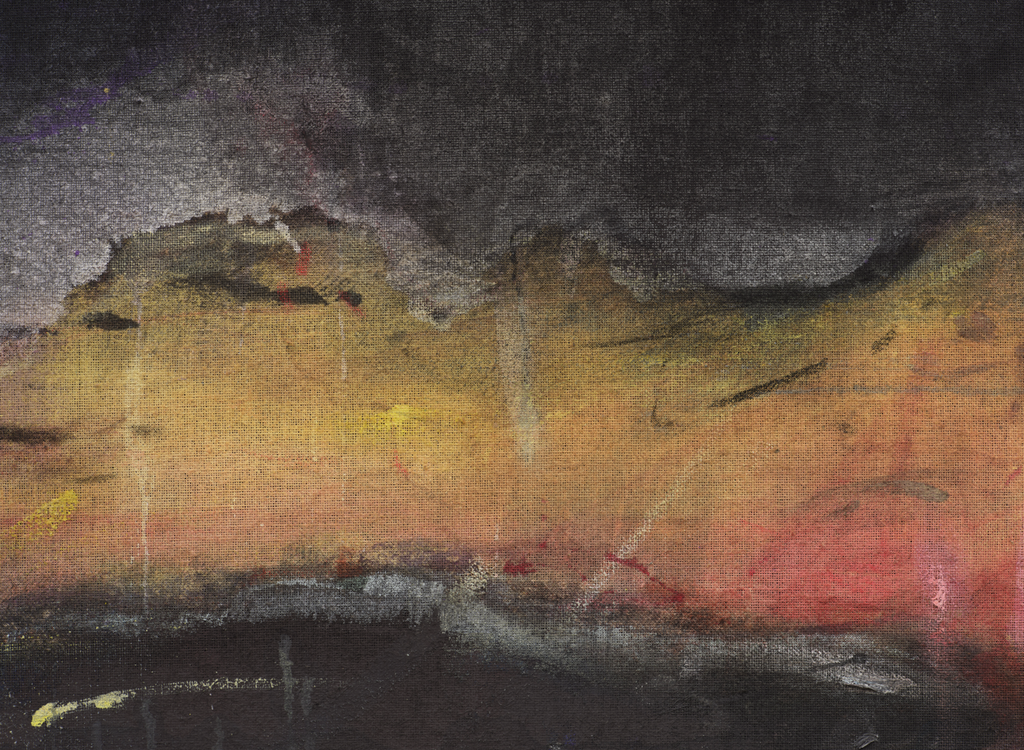 Leiko Ikemura, Nightscape, 2024