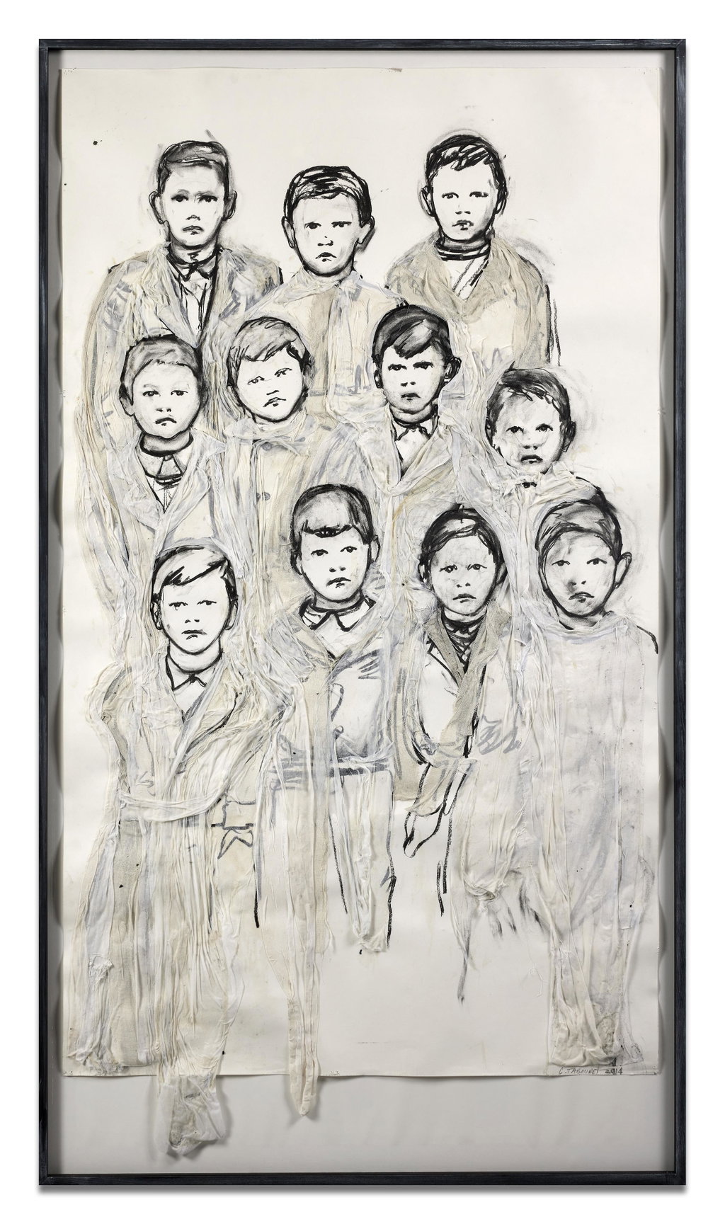 Untitled by Claire Tabouret sold for $138,500. Image courtesy of Artcurial