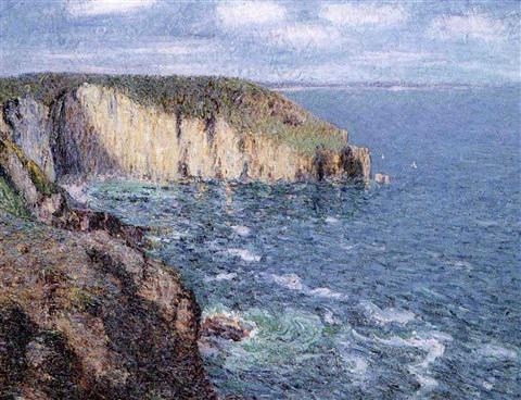 La Pointe de Jars Cap Frehel (Undated). Sold for $280,000 in 1989. Image courtesy of Sotheby's