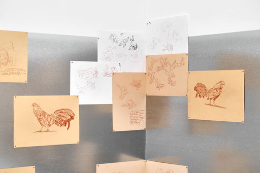 Pietro Fachini and Renato Guttuso at ArtNoble Gallery, Milan