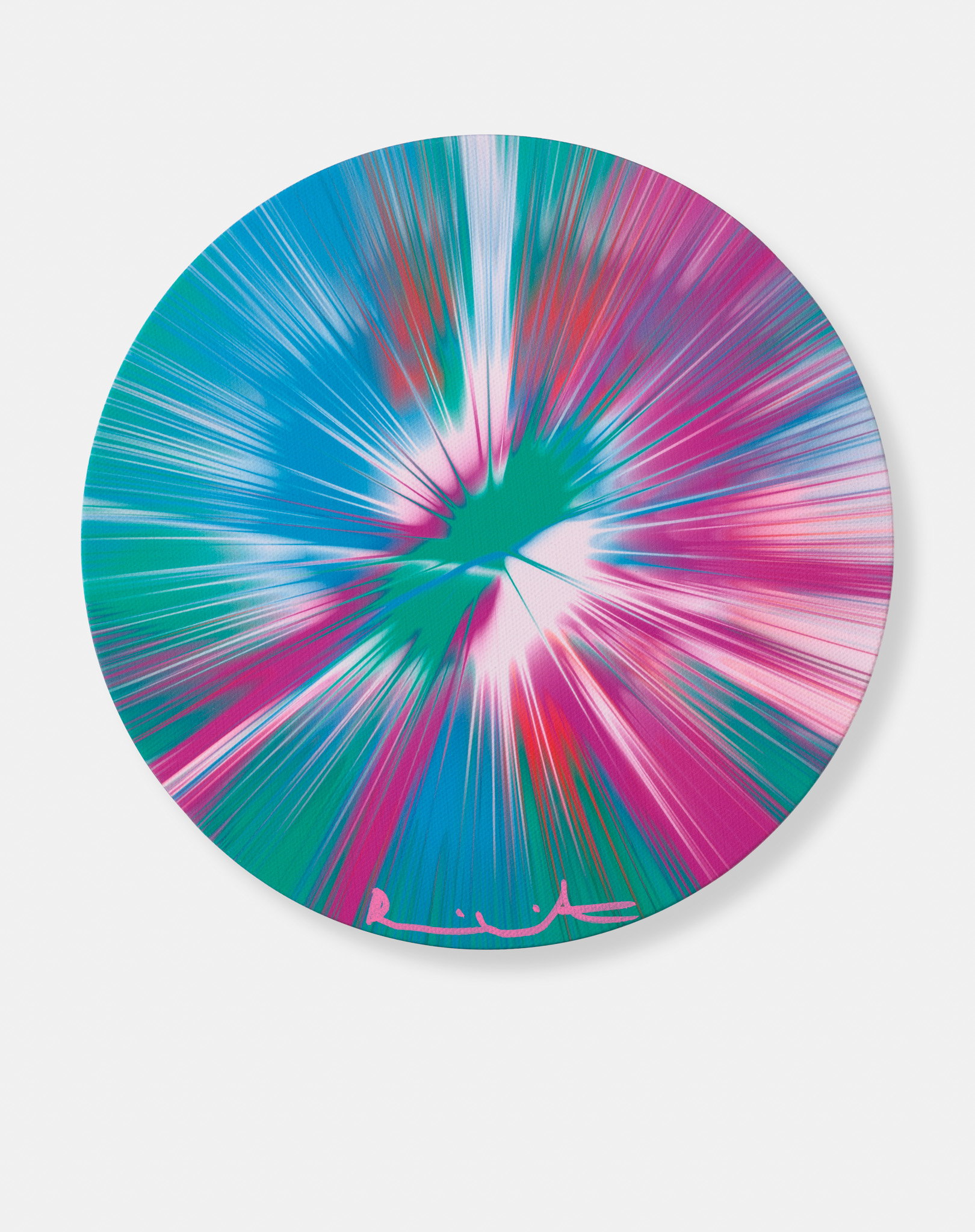 Beautiful, Newly Bright, Slightly Tempestuous Tourbillon Painting image #1 main image