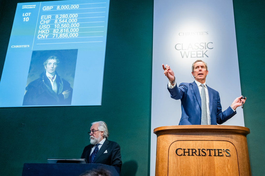 Christie's breaks Wellington record again