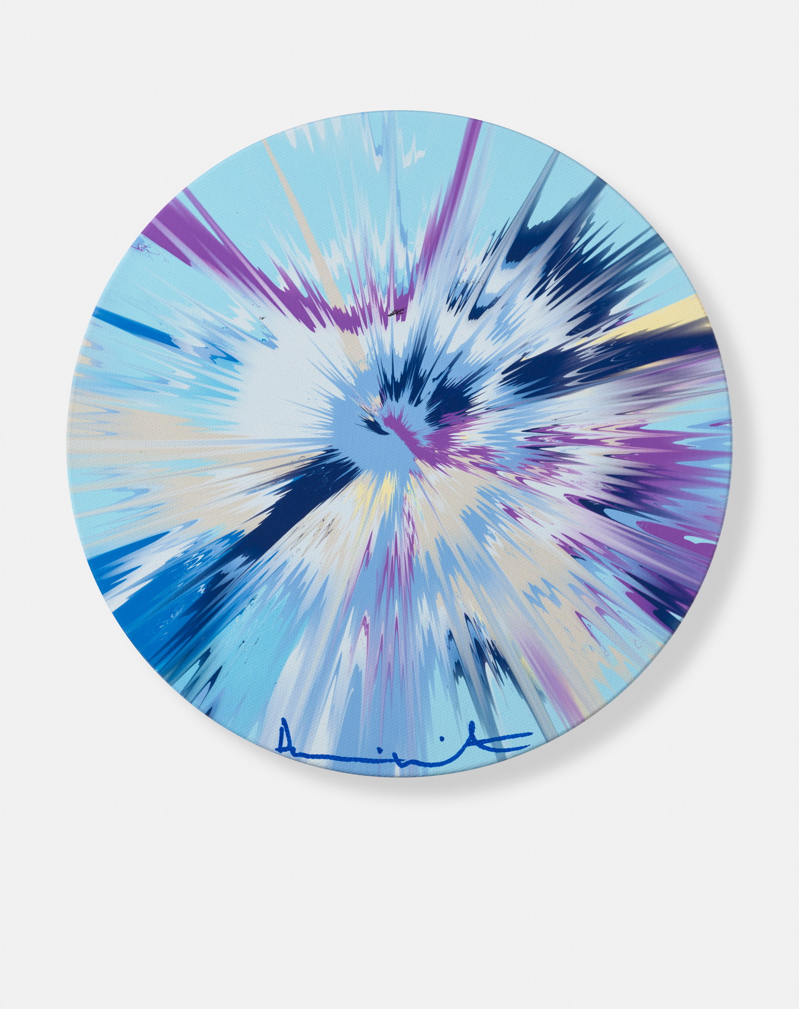 Beautiful, Perfectly Indifferent, Though Quite Meekly Seething, Really Friendly, Clear But Bewildering Vapor Painting image #1 main image