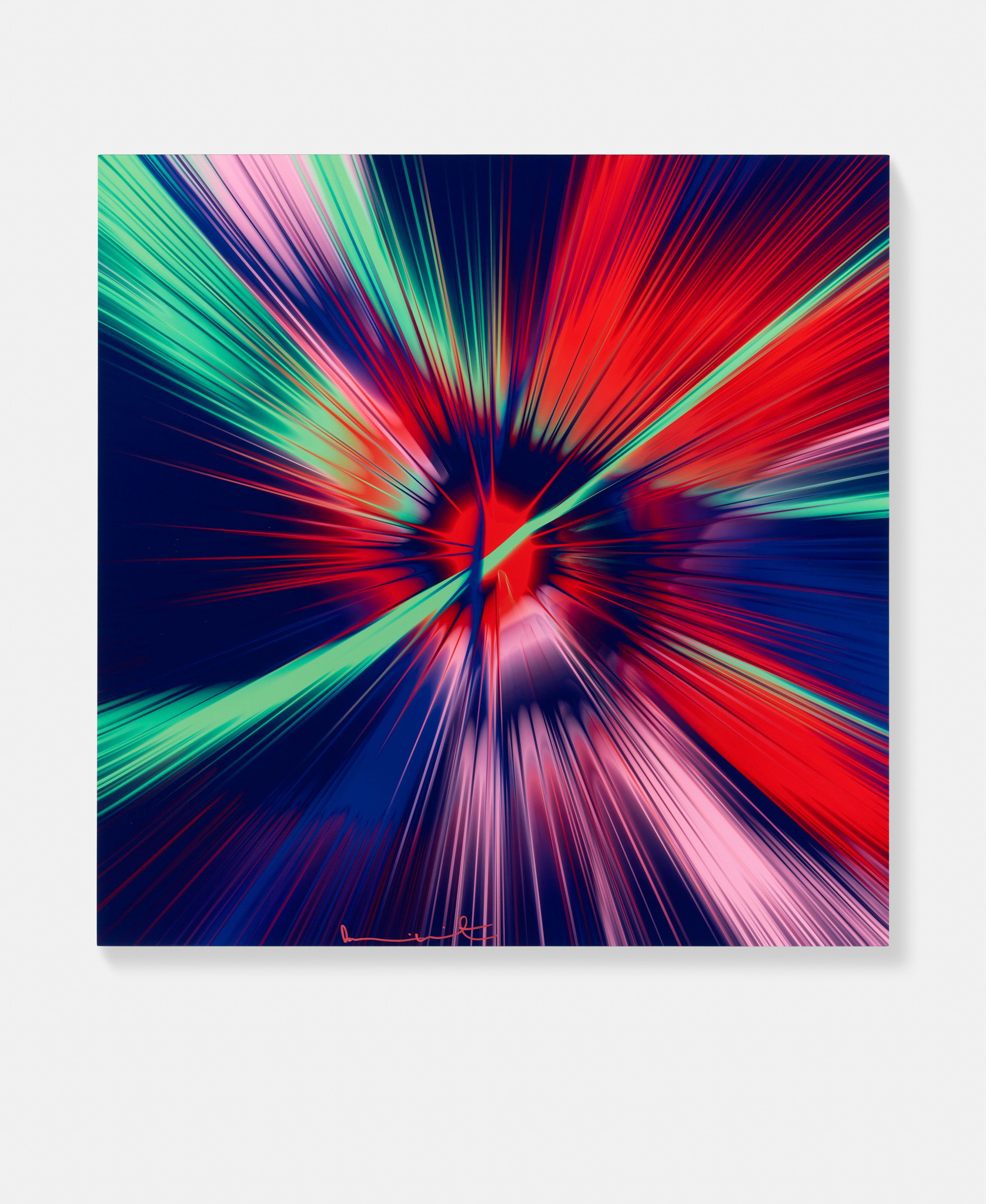 Beautiful, Yet Strong, Almost Furtive, Vague But Serene Tourbillon Painting image #1 main image