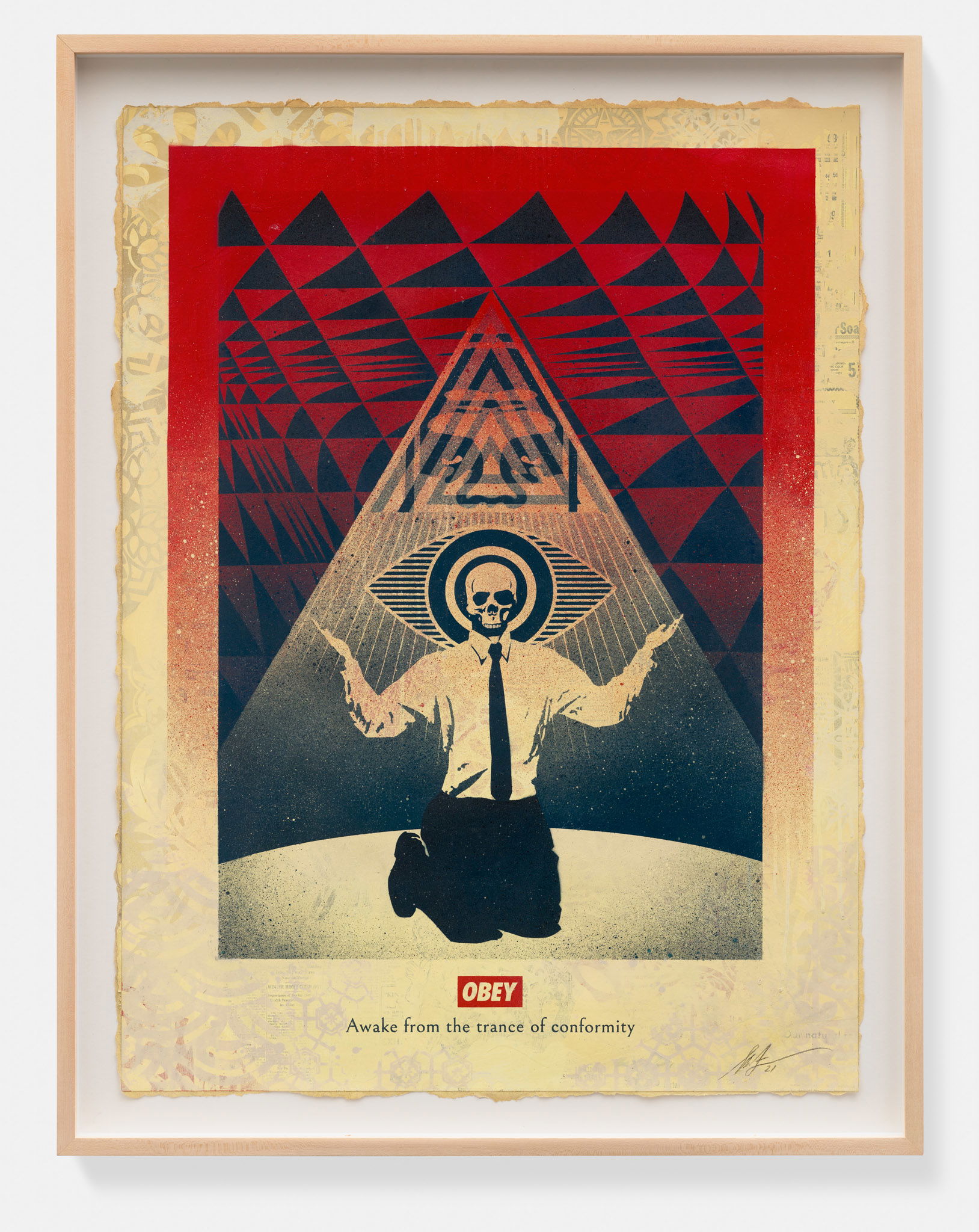 OBEY Conformity Trance (Red) 1 main image