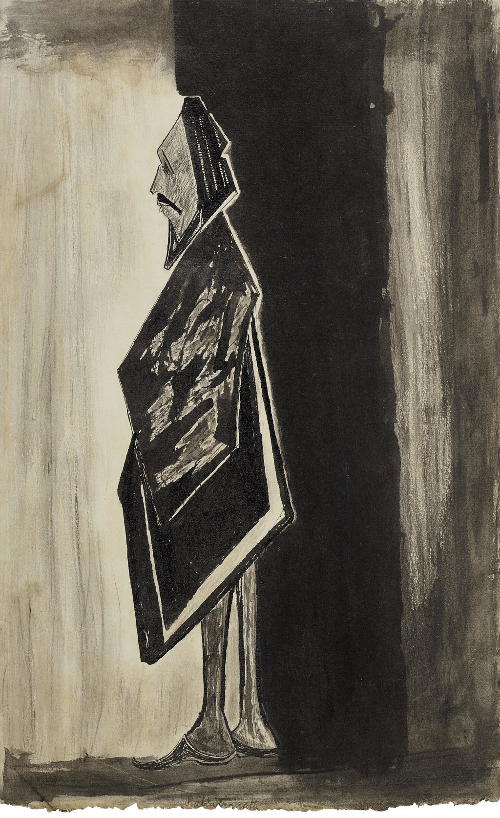 Untitled (Standing Figure) (1928). Sold for $26,800 in 2003. Image courtesy of Christie's