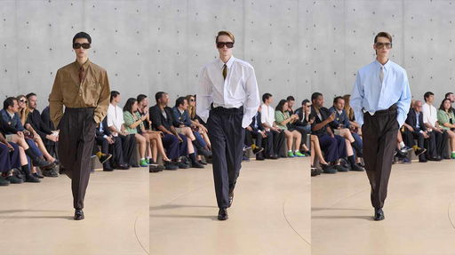 Saint Laurent Men’s Summer 2026: A Study in Lightness and Quiet Sensuality