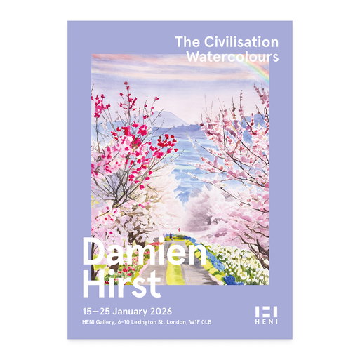 Damien Hirst - Spring Emerging Civilisation Poster