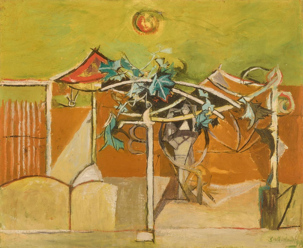 Vine Pergola. Image courtesy of Sotheby's